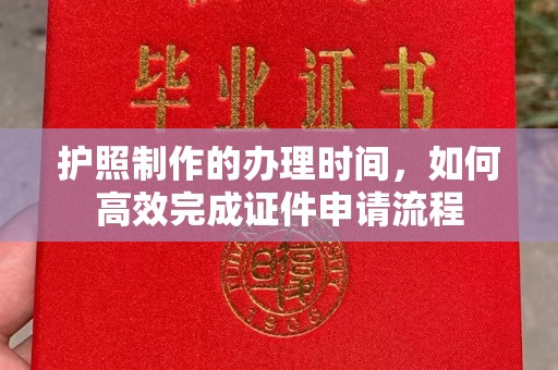 坡头护照制作的办理时间，如何高效完成证件申请流程