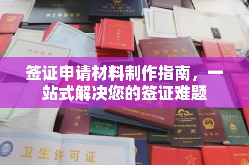 坡头签证申请材料制作指南，一站式解决您的签证难题
