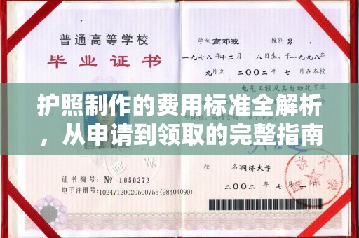 坡头护照制作的费用标准全解析，从申请到领取的完整指南